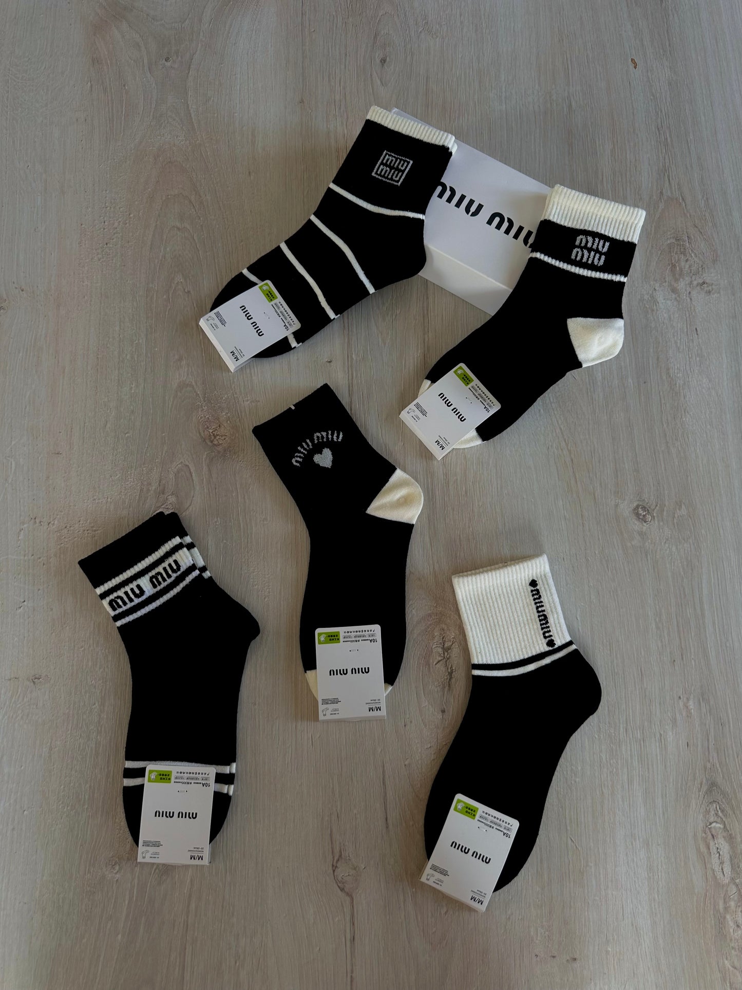 Calzini Black and White