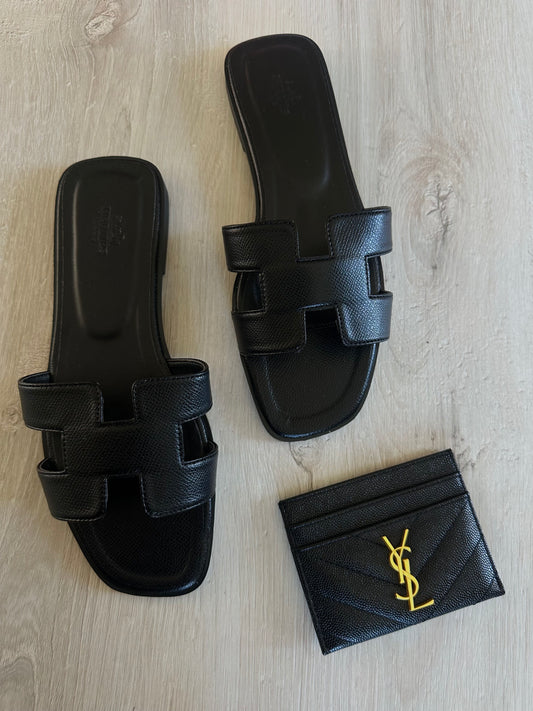 Ciabatte H - Black